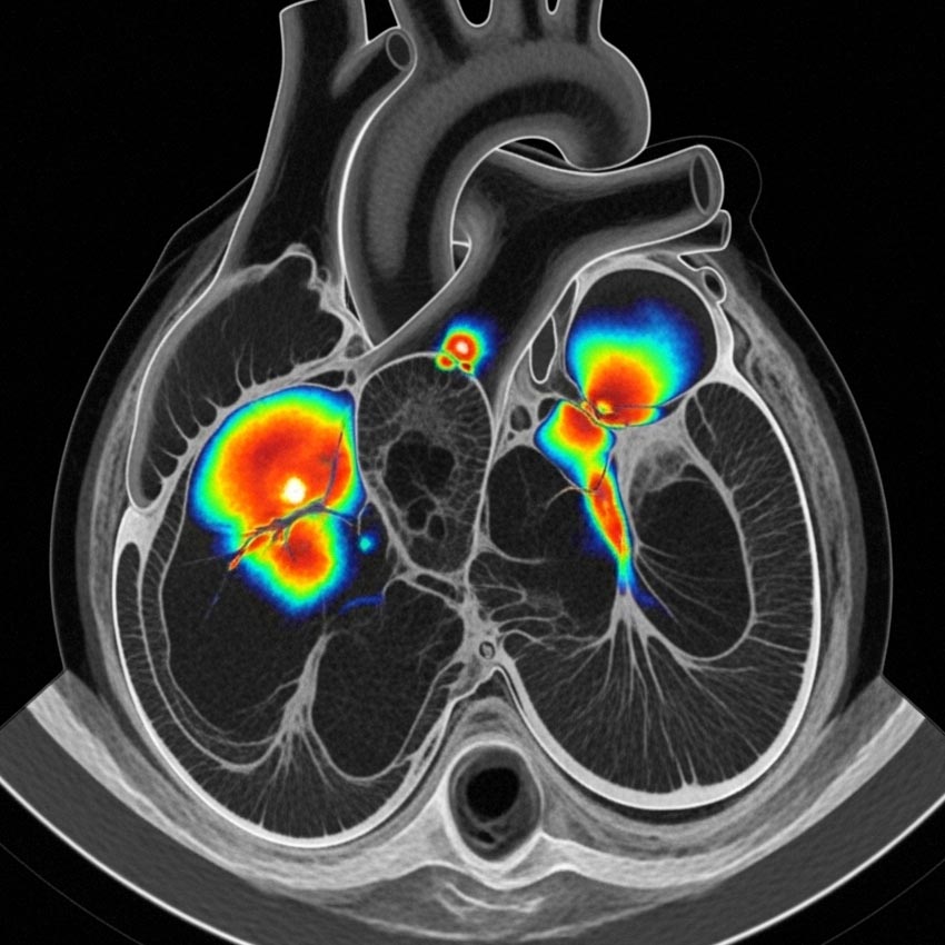 پزشکی هسته ای در قلب در تهران
